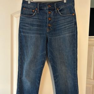 Madewell The perfect vintage crop jean.